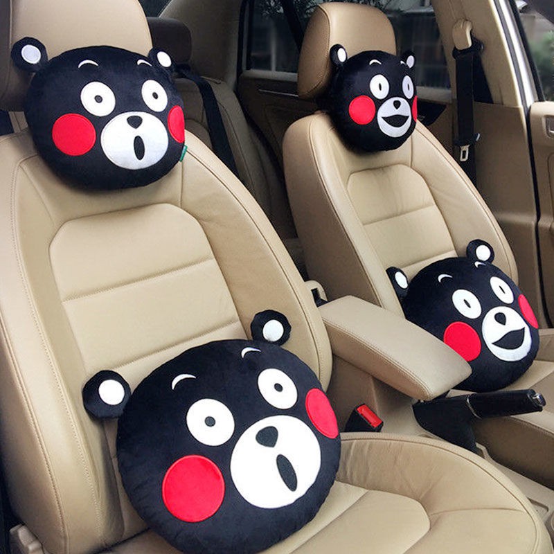 Cartoon car headrest cute neck pillow creative car pillow pillow car neck pillow waist couple couple models VPJ3