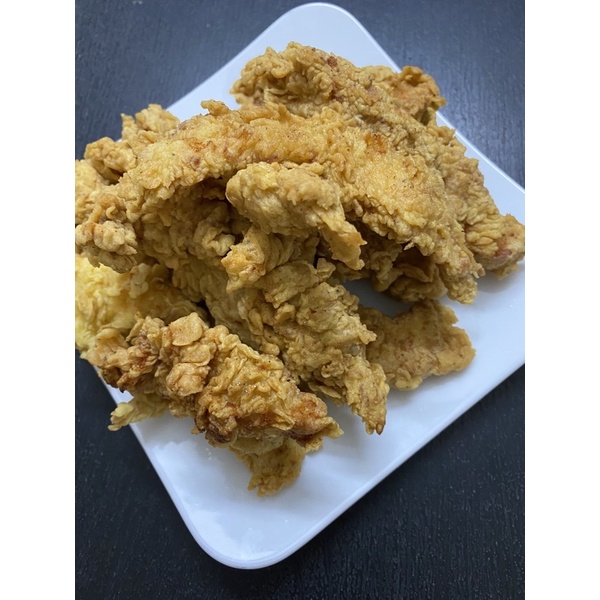 1kg Bột Chiên Gà Giòn 186 (đóng túi cân + tặng kèm bí kíp chiên gà làm hàng) - Crispy Fried Chicken Powder