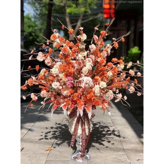 Cành Hoa Anh Đào Râu Cao Cấp Dài 1m, Hoa Cắm Cổng Cưới, Cắm Bình Trang Trí Tết - HOA GIẢ, HOA LỤA.