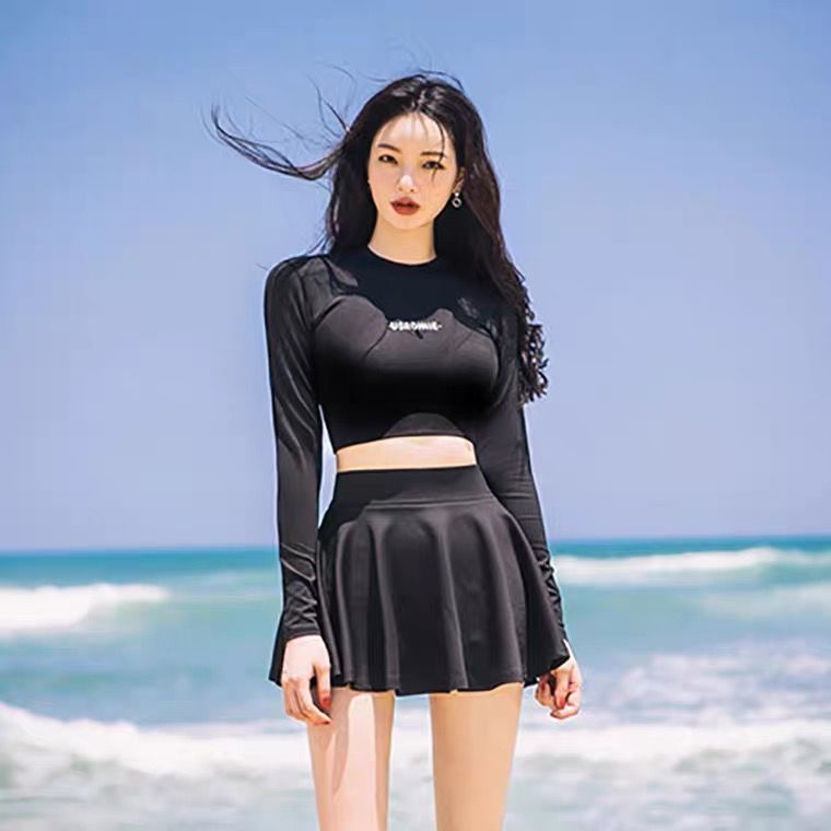 Đồ Bơi Dài Tay Phong Cách Hàn Quốc Quyến Rũ Dành Cho Nữ | BigBuy360 - bigbuy360.vn