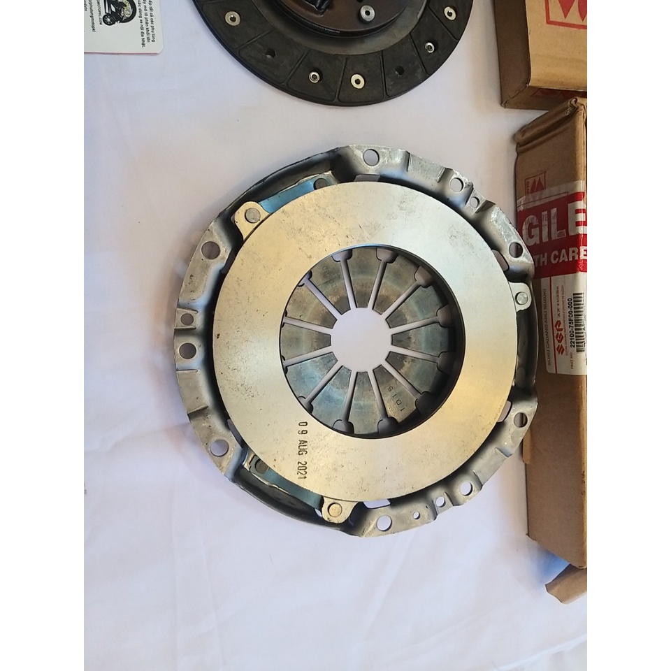 Bộ ly hợp Lá côn Mâm ép Bạc đạn pite Suzuki Wagon R+ 2001-2007 Hàng chính hãng Suzuki