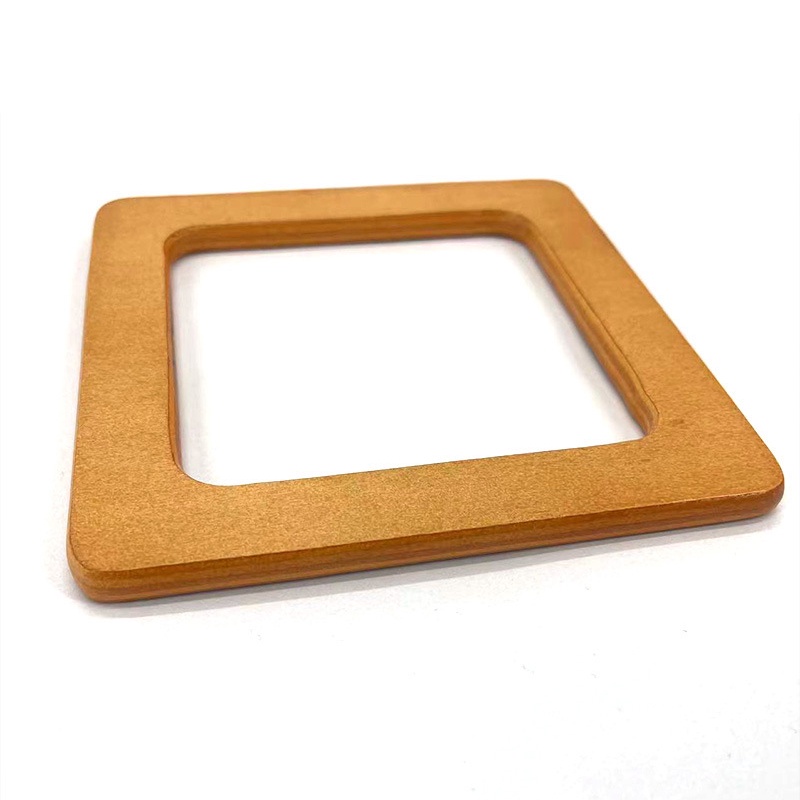 Tay Cầm Túi Xách Thay Thế Bằng Gỗ Trơn DIY