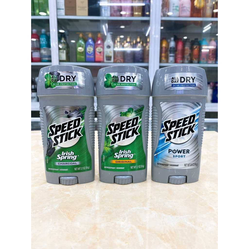 Lăn khử mùi cho nam Speed Stick 76g~85g của Mỹ Mẫu Mới