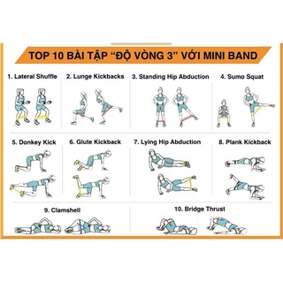 Bộ 5 sợi dây band tập