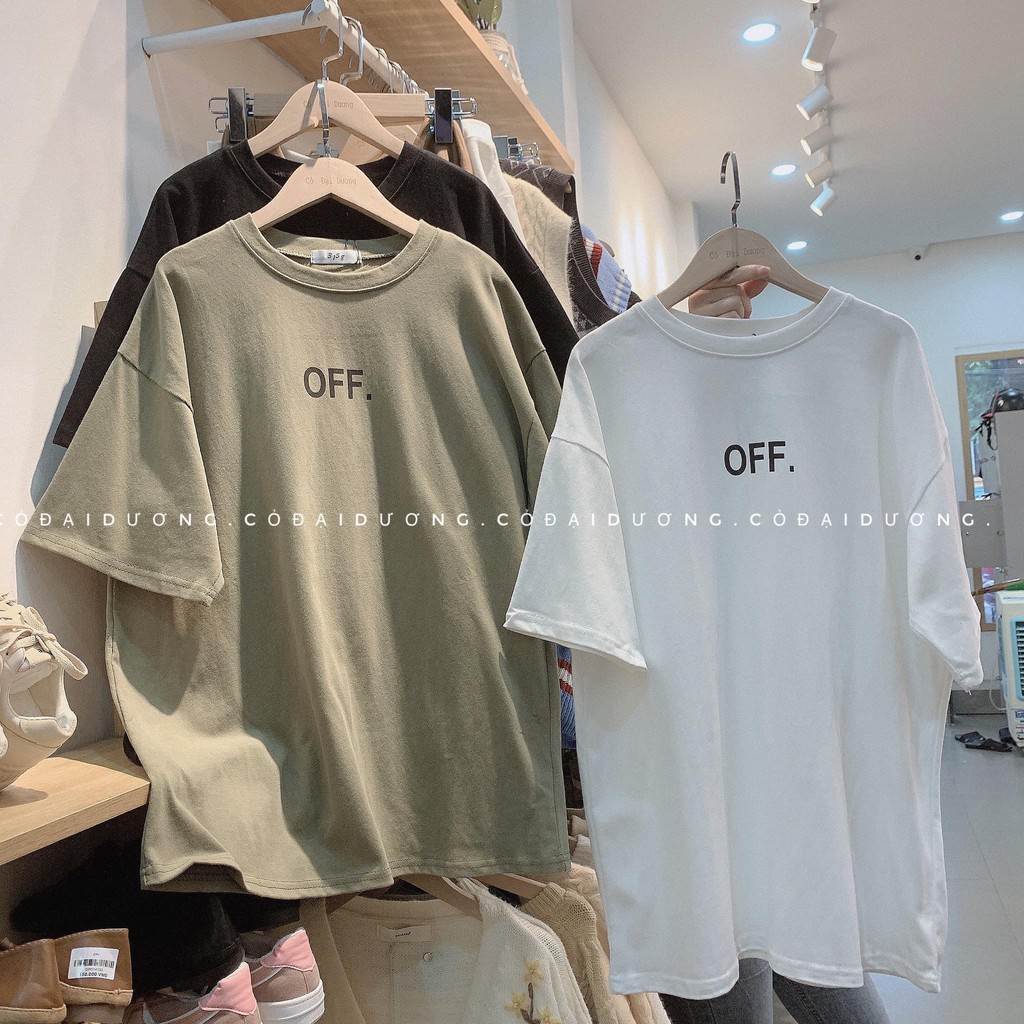 Áo thun Form rộng tay lỡ OFF | BigBuy360 - bigbuy360.vn