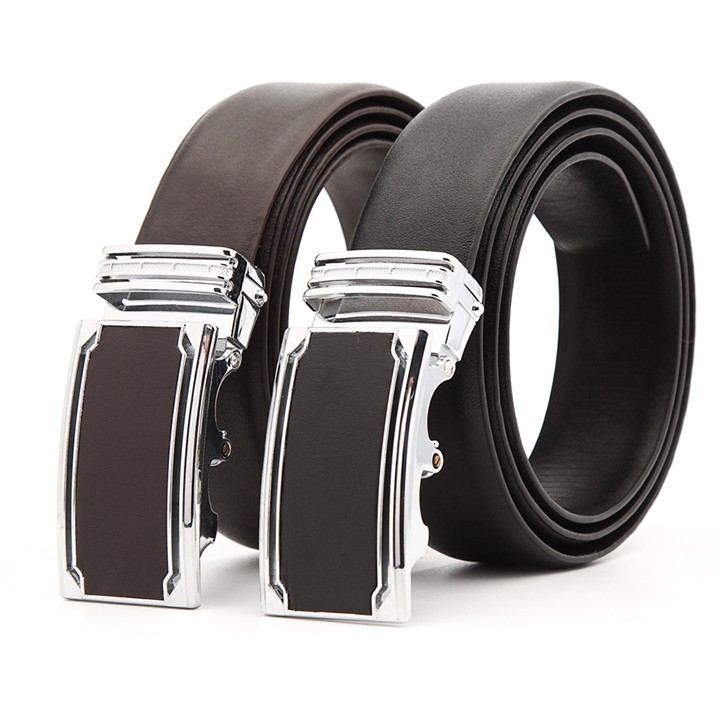 Thắt lưng nam da bò 4U công sở lịch lãm T128 (đen - nâu) | BigBuy360 - bigbuy360.vn