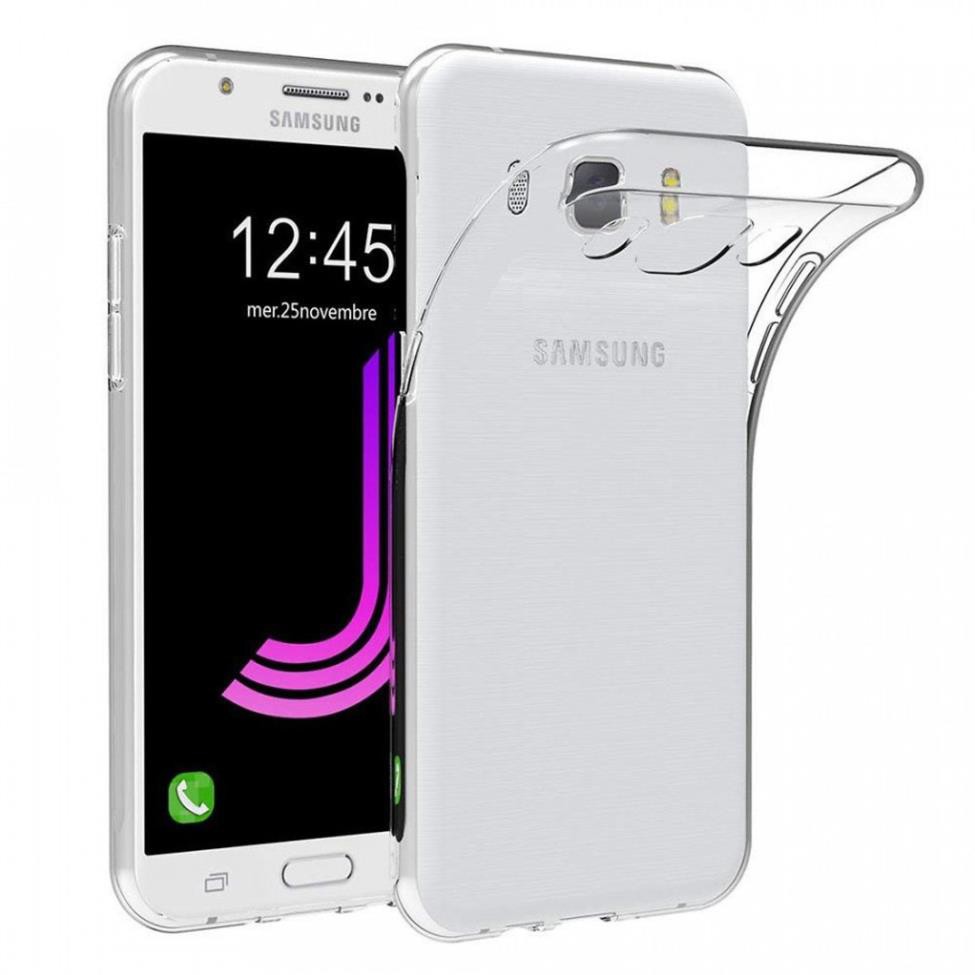 Ốp lưng silicon dẻo trong suốt cho Samsung Galaxy J7 2016 mỏng 0.6mm chính hãng Ultra Thin