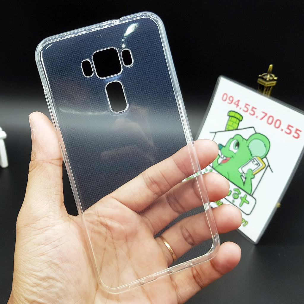 [Loại Tốt-Ảnh Thật] Ốp lưng ASUS ZenFone 3 5.2&quot; ZE520KL Silicon Dẻo Trong Suốt