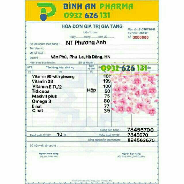 Vitamin 3B Phúc Vinh