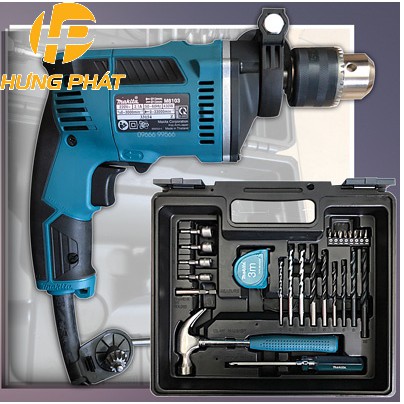 Bộ máy khoan búa Makita M8103KX2B