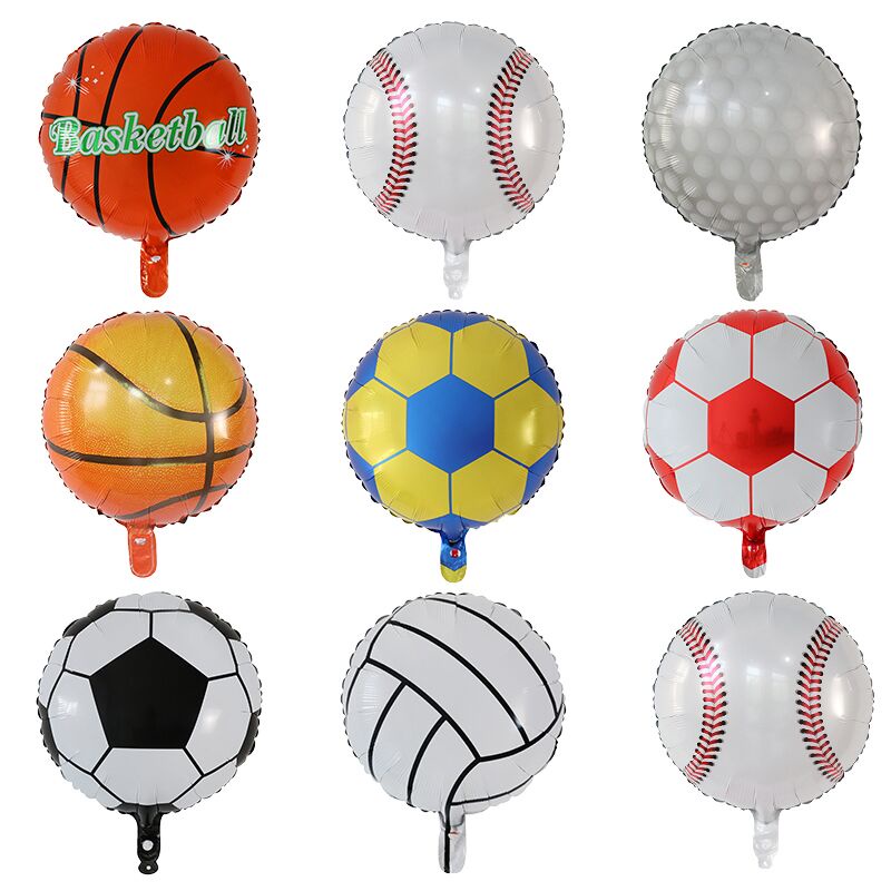 Giảm Giá 1 Bong Bóng Lá Nhôm Chủ Đề Bóng Rổ bowling 18Inch Trang Trí Tiệc Sinh Nhật