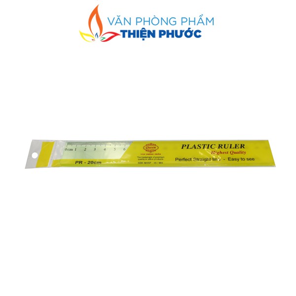 Thước kẻ học sinh cứng dẻo đa năng Thiên Long 20cm - 30cm chất lượng tốt THIỆN PHƯỚC