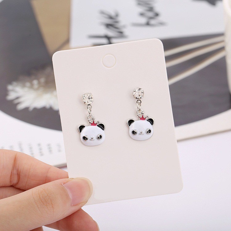Bông tai thời trang gấu trúc xinh xắn - HT254