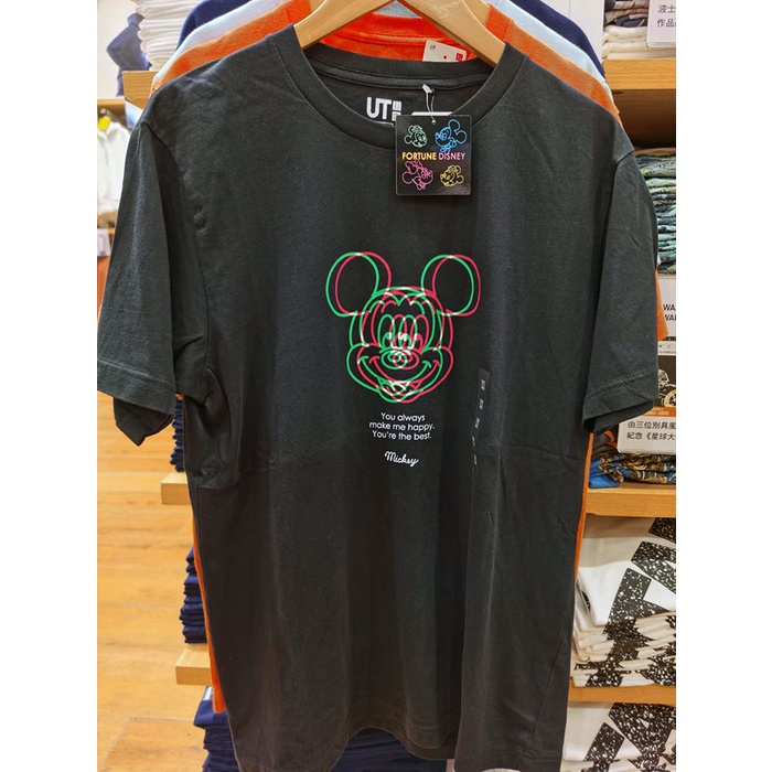 DISNEY Áo Thun Ngắn Tay In Hình Chuột mickey Xinh Xắn