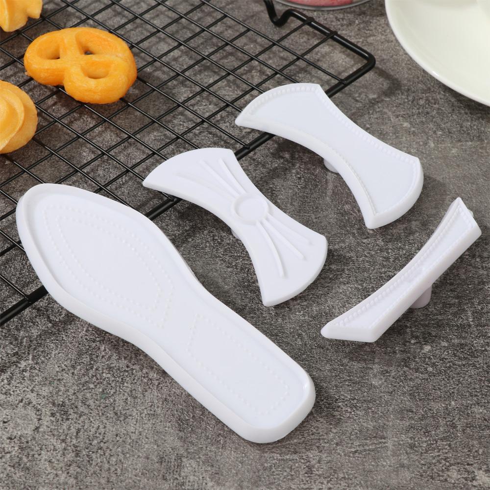 CONOPERY Set 9 Khuôn Tạo Hình Chiếc Giày Cao Gót Trang Trí Bánh