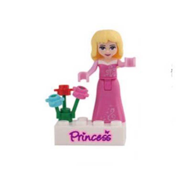 Đồ chơi mô hình cô gái xây dựng khối LEGO minifigures