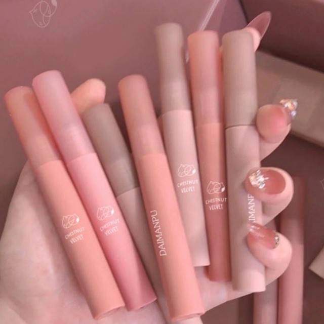 Son Kem Lì Mềm Môi Daimanpu Candy Dupe Leemember Chestnut Velvet - Matte Velvet Lip Glaze | BigBuy360 - bigbuy360.vn