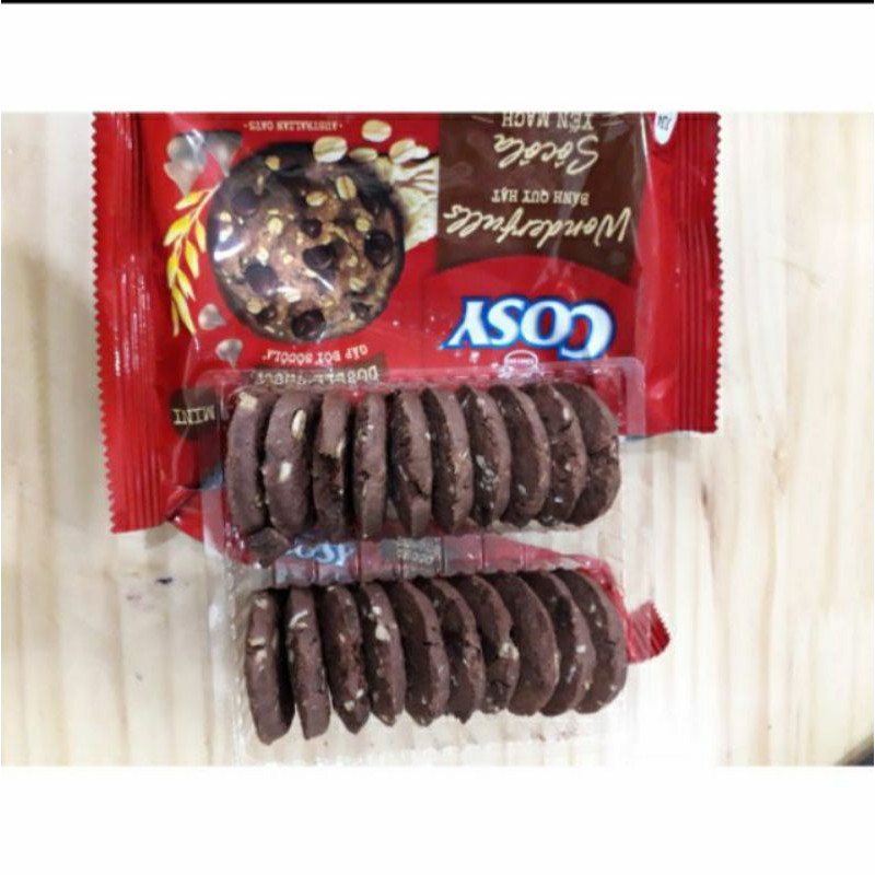 Bánh quy Cosy Yến mạch hạt socola gói 80g