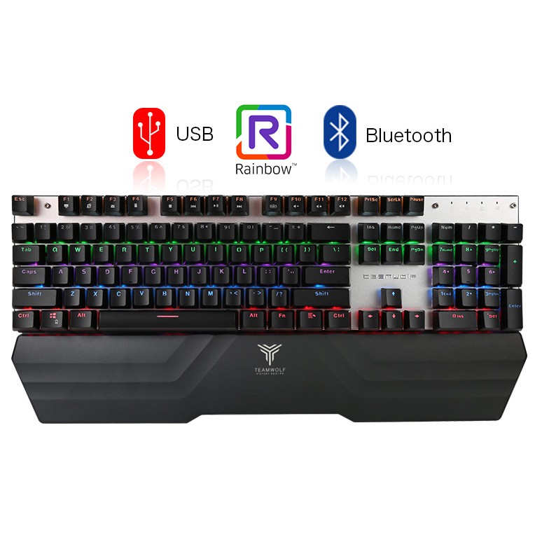 Bàn phím cơ TeamWolf X20 kết nối Wifi Team Wolf X20