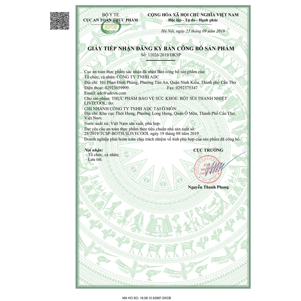 Bột sủi thanh nhiệt Livecool hương dưa gang - Hỗ trợ thanh nhiệt giải độc, mát gan, tăng sức đề kháng. | Thế Giới Skin Care