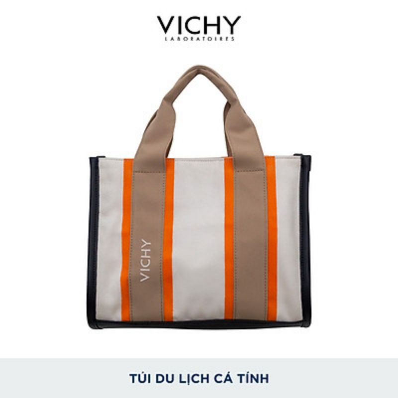 Túi xách du lịch cầm tay thời trang Vichy