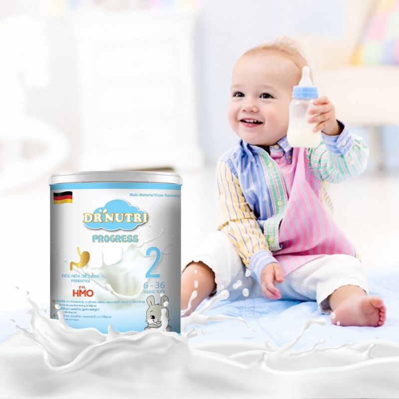 Sữa Dr Nutri 6-36 tháng 900gam nhập khẩu Đức giúp tiêu hóa khỏe,tăng cân tự nhiên