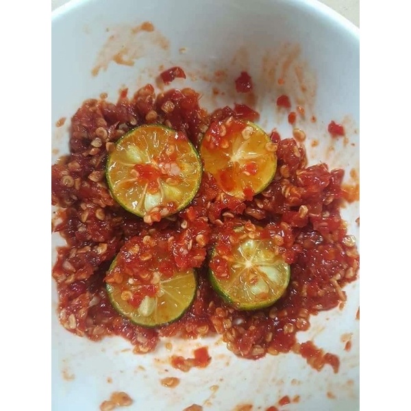 Bánh tráng tắc siêu cay