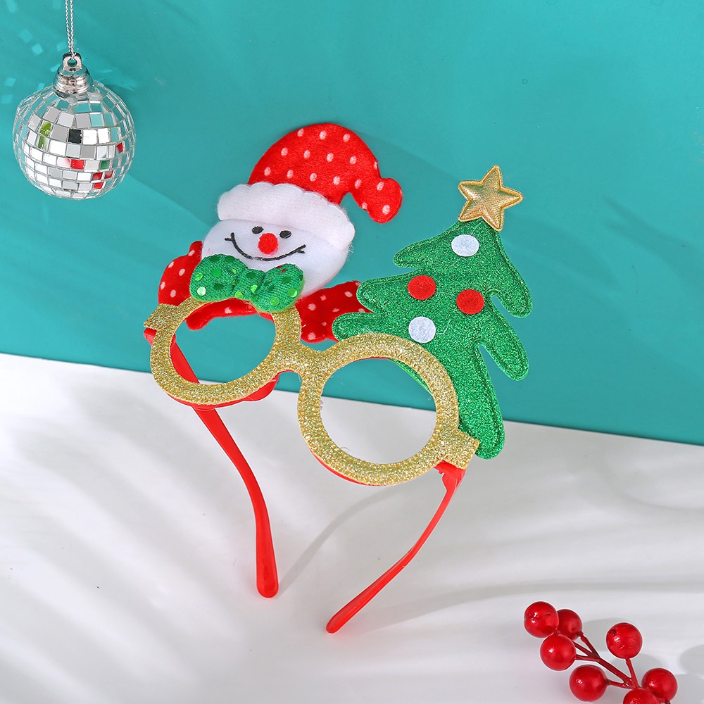 Kính Mắt Phong Cách Giáng Sinh Đáng Yêu Dùng Cho Trang Trí