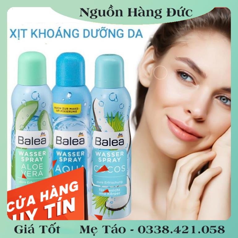 [auth] XỊT KHOÁNG BALEA  AQUA 150ML -NỘI ĐỊA ĐỨC ĐỦ BILL [Hot]