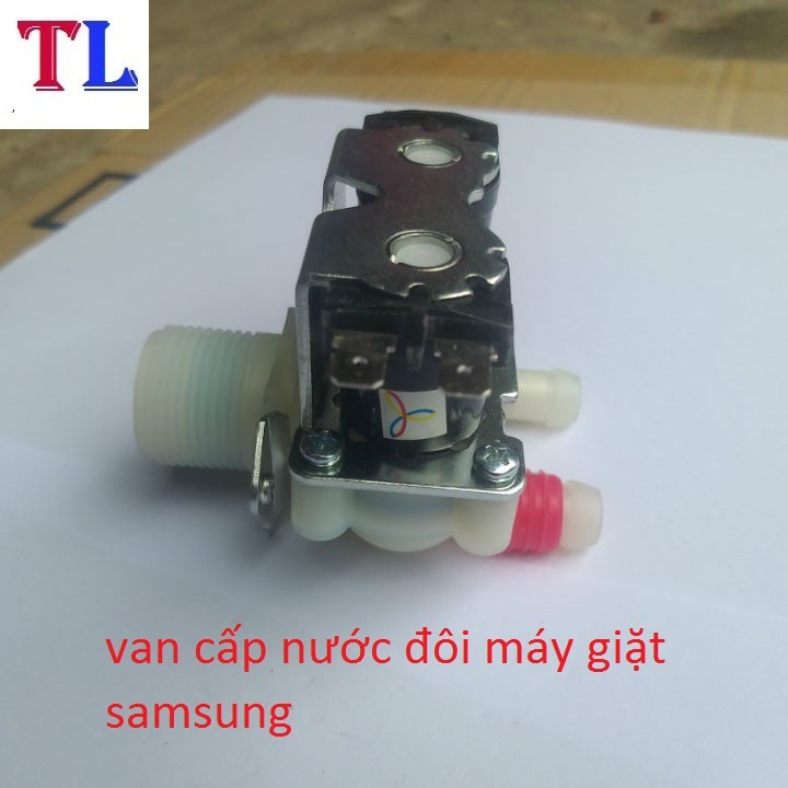 van cấp nước đôi máy giặt samsung - van cấp nước máy giặt samsung