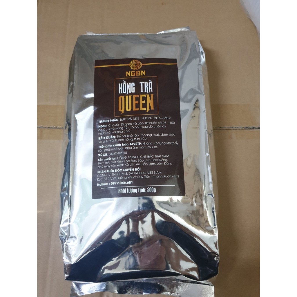 HỒNG TRÀ (TRÀ ĐEN) HÃNG QUEEN LÀM TRÀ SỮA ĐẬM VỊ