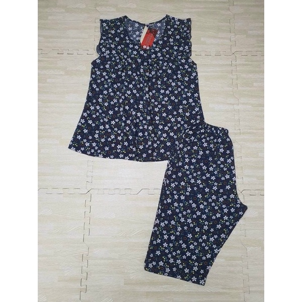 Đồ Bộ Nữ Mặc Nhà, Bộ Lửng Tole 2 Da Cao Cấp