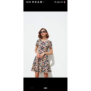 VÁY HOA VẢI THÔ ADORE DRESS
