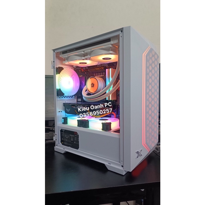 Vỏ máy tính  XIGMATEK GEMINI II sẵn 3 Fan- PREMIUM GAMING M-ATX - Mai Hoàng phân phối và BH 12 tháng