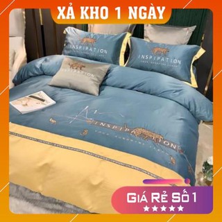 Bộ drap lụa 5 món - inspiation (shopmh59)