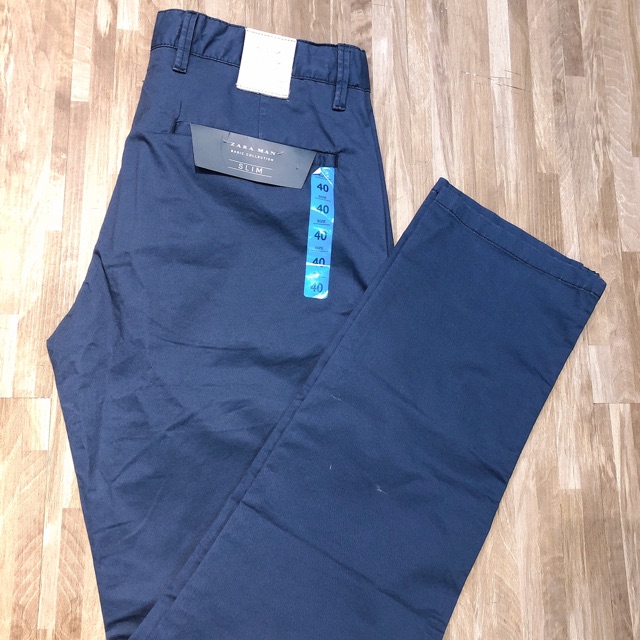 Quần nam hàng xuất dư zara man, form dáng và size chuẩn như hình, hình thật do shop chụp chưa qua chỉnh sửa