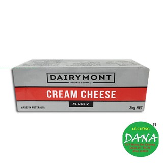 Phô mai cream cheese Dairymont 2kg