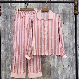[HÀNG LOẠI 1] BỘ LỤA TAY DÀI BỘ MẶC NHÀ PIJAMA