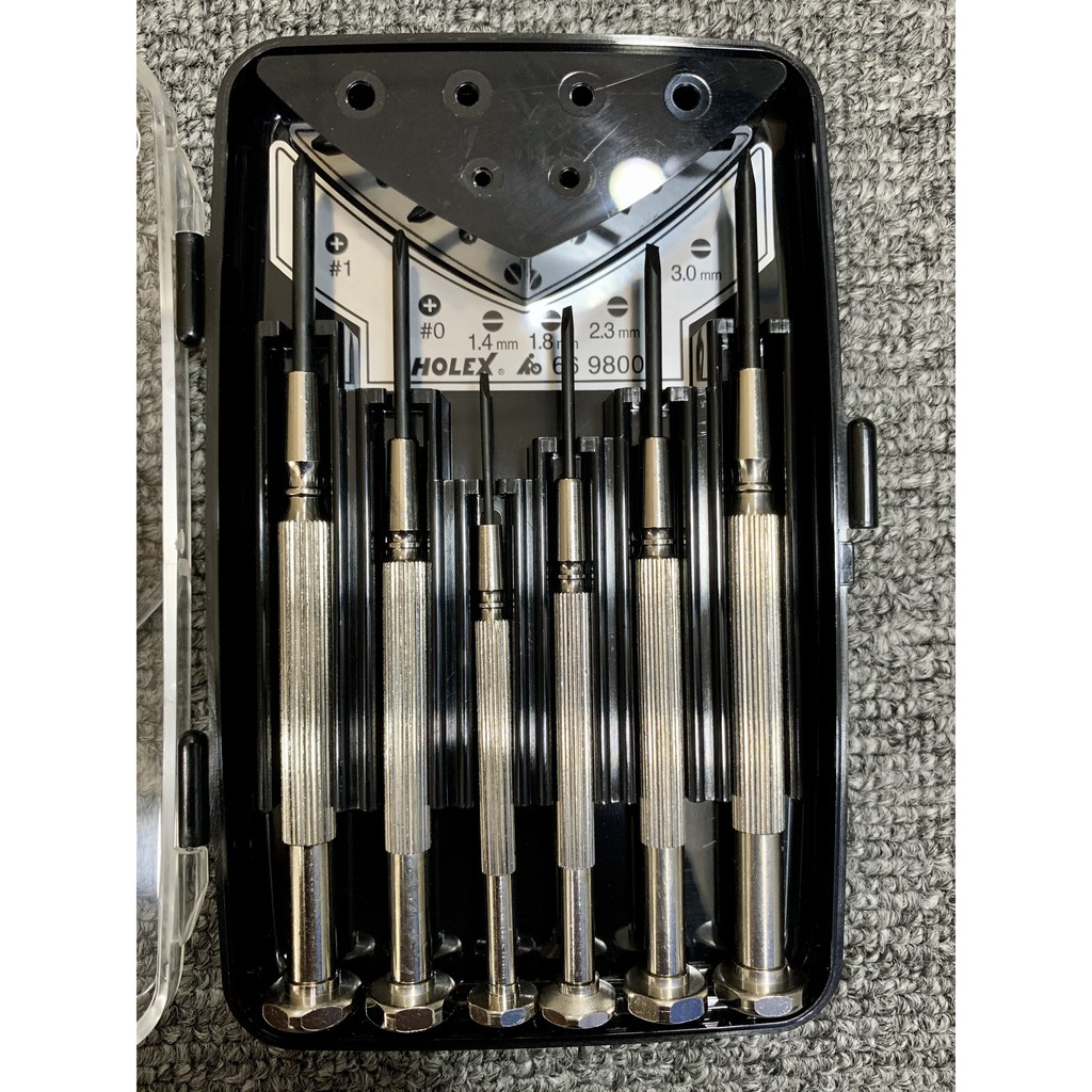 Bộ Tua Vít Sửa Đồng Hồ HOLEX 669800 - Hàng Chính Hãng 100% từ Đức