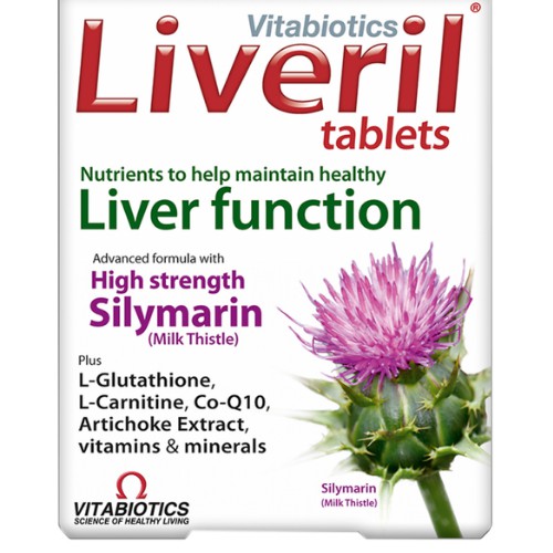 Viên Uống Bảo Vệ Gan Liveril Vitabiotics Anh Quốc Hộp 30 Viên