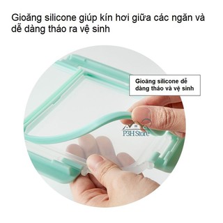 HỘP THỦY TINH CHIA NGĂN LOCK&LOCK LLG458