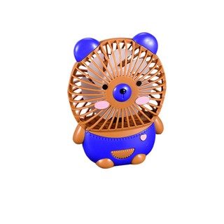 Quạt sạc mini hình Gấu đáng yêu ( có đèn)
