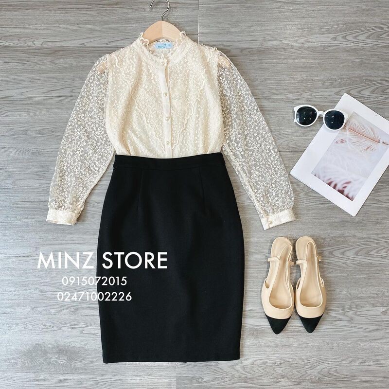 Chân váy bút chì xẻ sau Minz | BigBuy360 - bigbuy360.vn