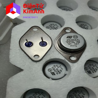 1 đôi sò sắt 2N3055-2955 Malaysia zin
