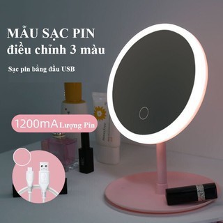 Gương trang điểm có đèn led