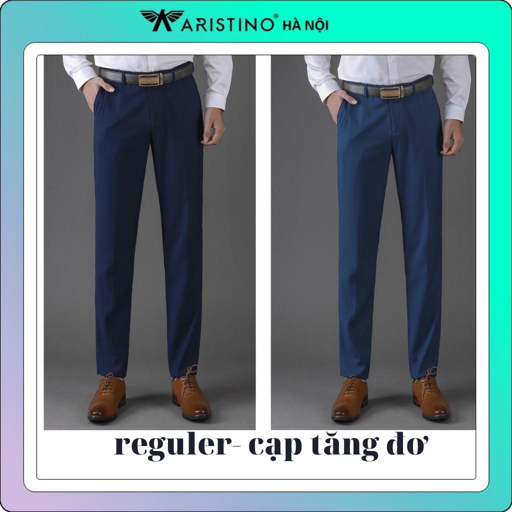 Quần âu công sở nam Aristino dòng cao cấp cạp tăng đơ reguler atr03207