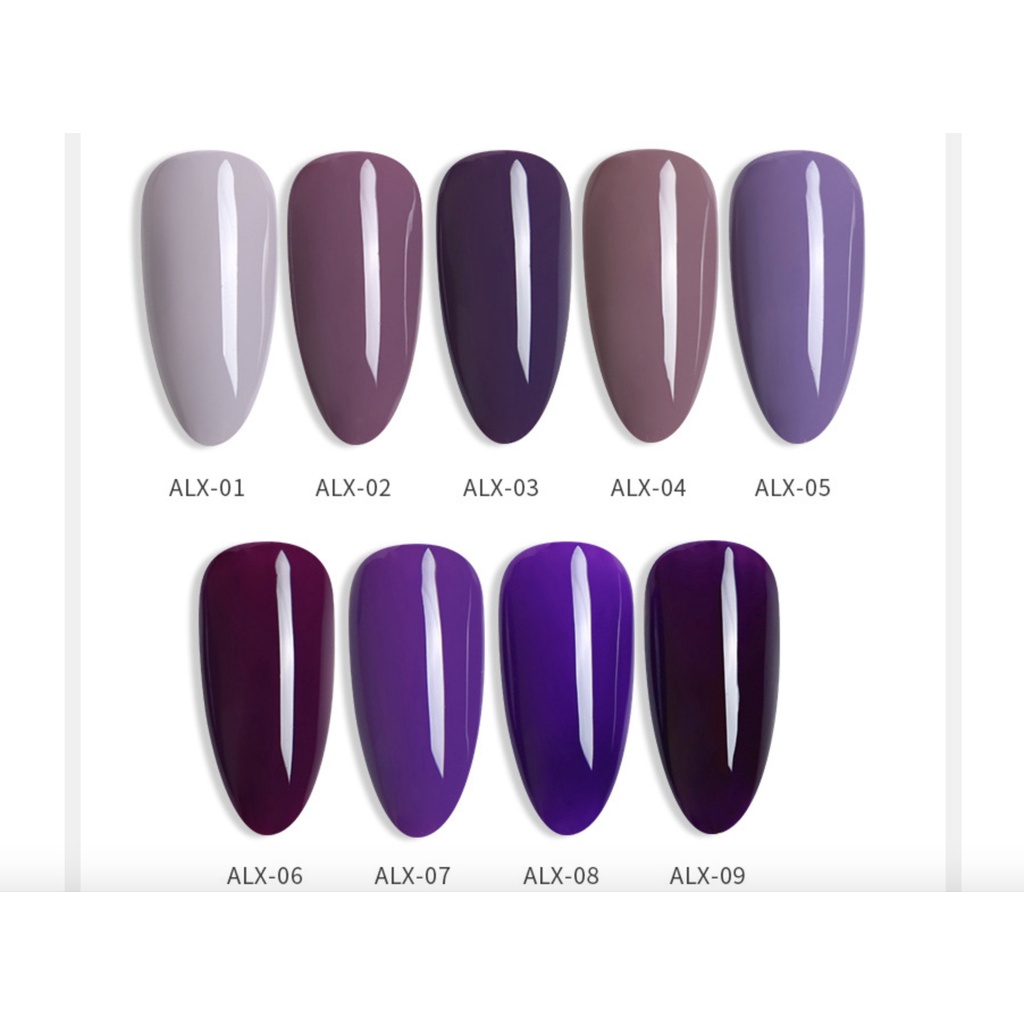 Sơn Gel AS mã ALX | chai đỏ 15ML