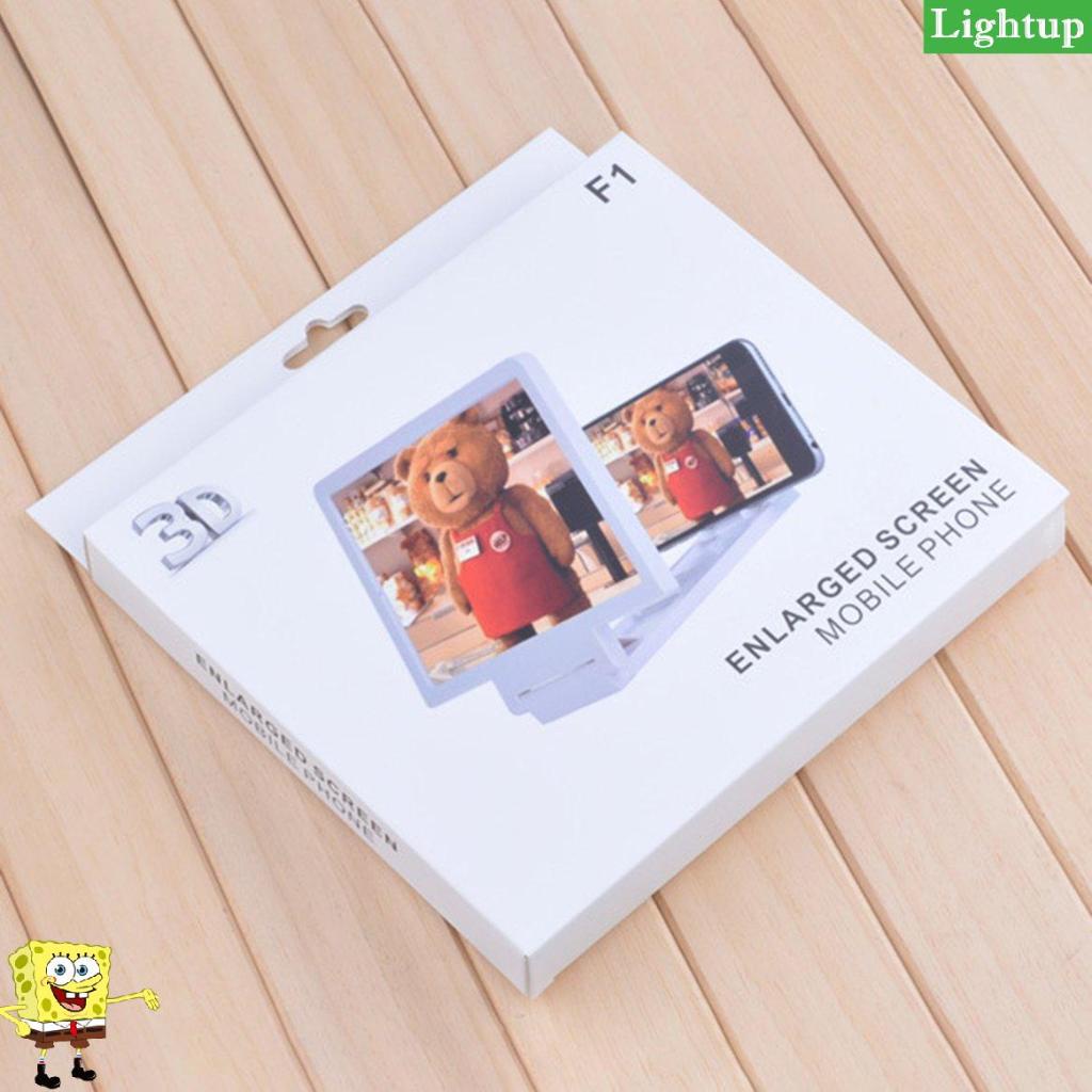 Bộ khuếch đại màn hình 3D Điện thoại di động Chân đế màn hình lúp Giá đỡ khuếch đại