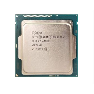 CPU Intel Xeon E3 1231v3 (3.80GHz, 8M, 4 Cores 8 Threads) TRAY chưa gồm Fan
