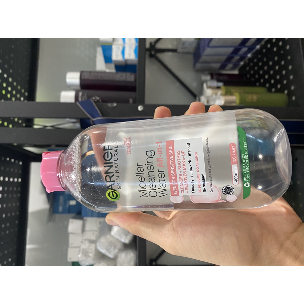 Nước tẩy trang Garnier Skinactive Micellar Water cho da dầu mụn da khô da nhạy cảm